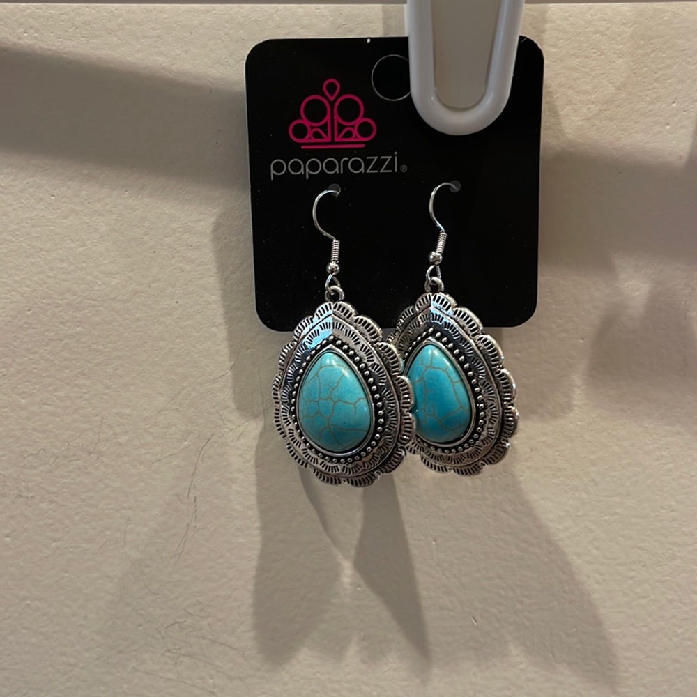 Paparazzi drop earrings